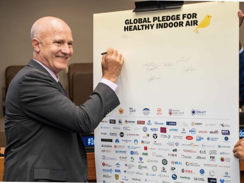 shuler signing global pledge Varro Bio